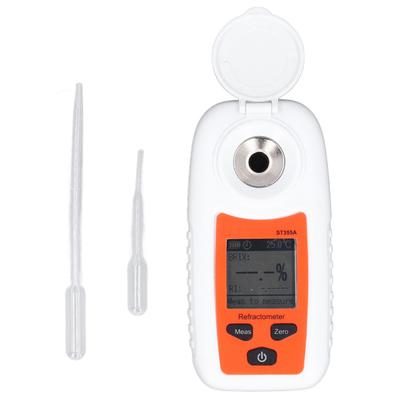 Handheld Sugar Meter High Accuracy Portable 0?55percent  Testing Range Fruit Juice Sweetness Tester