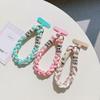 Schattige Mobiele Telefoon Lanyard Hangende Decoratie Kan Gedragen Worden Gedraaid Touw Anti-verlies Hanger Mode Sterke Pols Korte Riemen Band