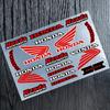 AAGA1 For Reflective Motorcycle Stickers, 3M Safety Warning At Night In The Dark Scooter Helmets