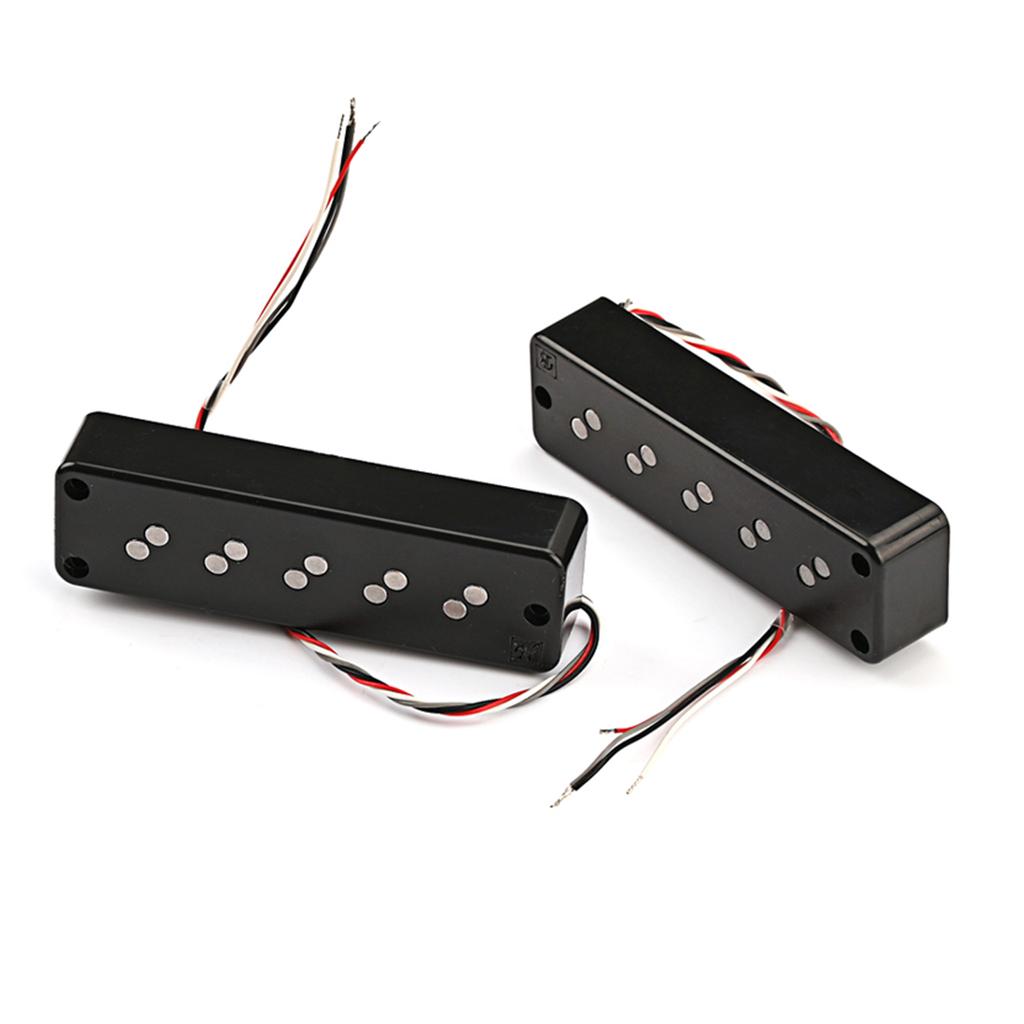 Electric Guitar Pickup 5-string Prewired Pickup Bass Pickup Replacement Electric Guitar Repair Accessories