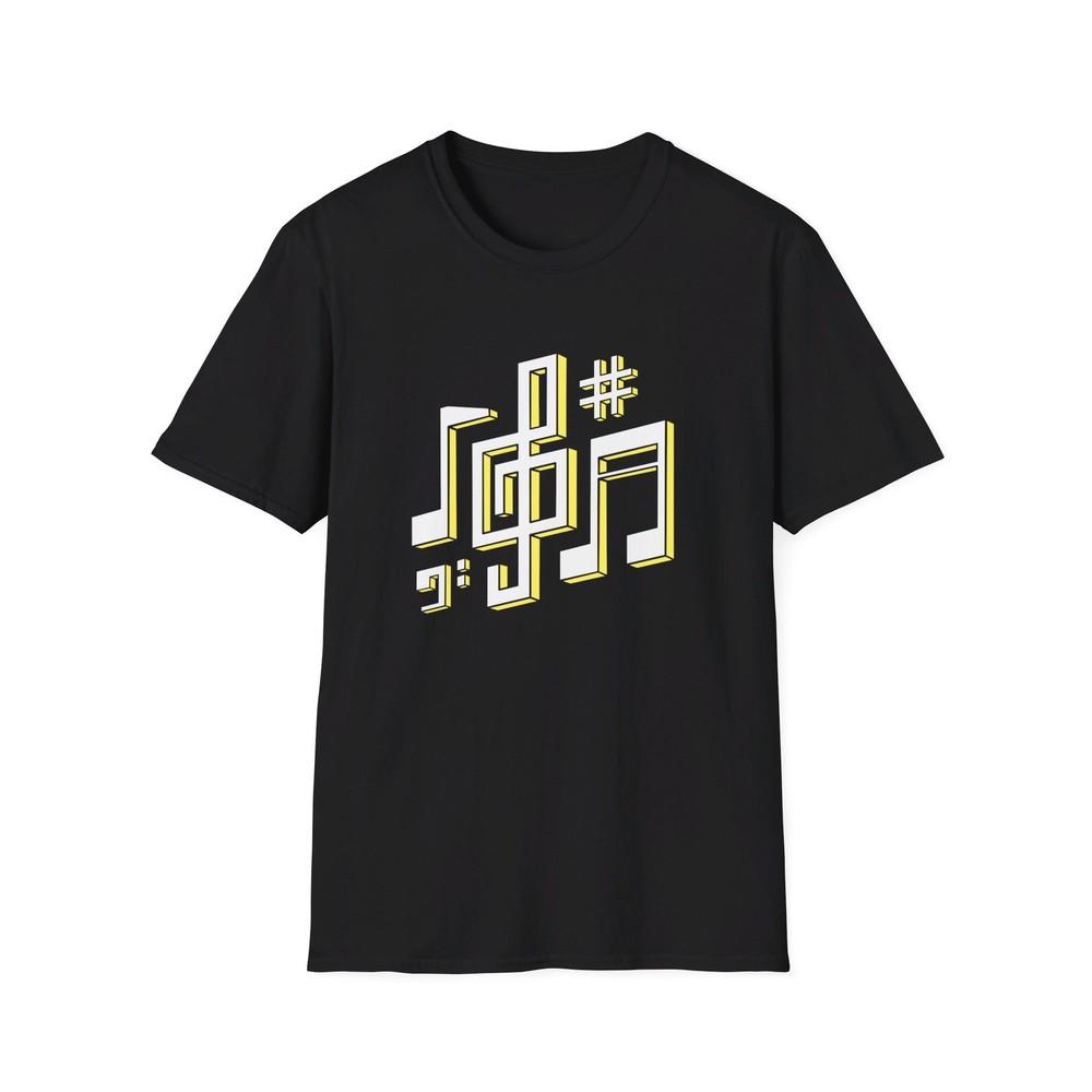 Music Notes T-Shirt, Classical Music, Trebble Clef Shirt, Music Illustration