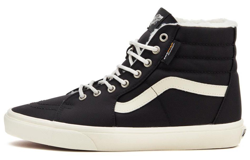 Vans SK8 Hi Cordura Sherpa  Black White  VN0A4BVT1KP 36