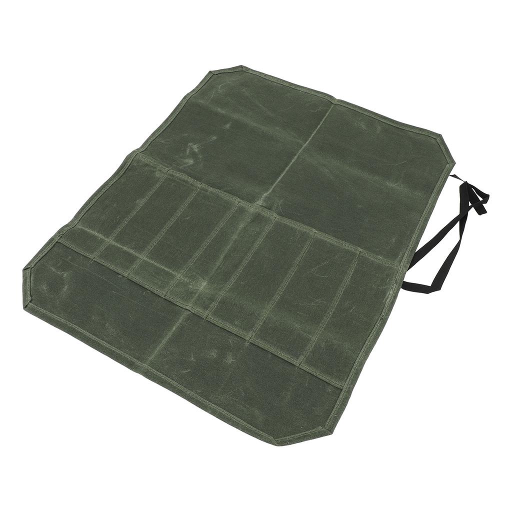 Chef Tool Roll Bag Water Resistant Portable Chef Fork Tool Holder Pouch for Kitchen Utensils Traveling Camping