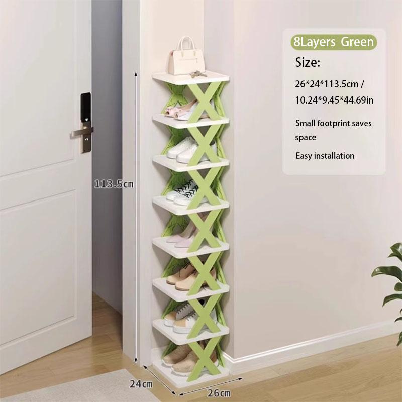 Shoe Storage Rack Detachable Shoe Rack Saves Home Shelve Multi-layer Living Room Hostel Bedroom Simple Shoe Rack Color Cabinet