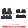 Floor Liners and Seat Back Pads for New Tesla Model Y Juniper 2025 All-Weather Waterproof TPE Trunk Mats Foot Mats Car Part