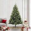 Artificial Foldable Christmas Tree with 300 LEDs Green 210 Cm