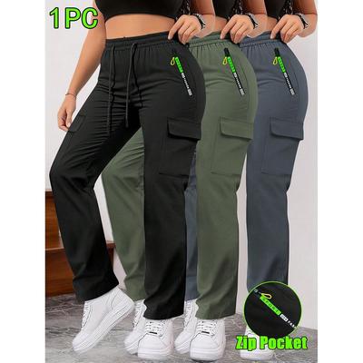 Pantaloni Cargo Casual alla Moda 2025 con Tasche Grandi - Versatili, Vestibilità Larga, Lunghi per Europa e America.