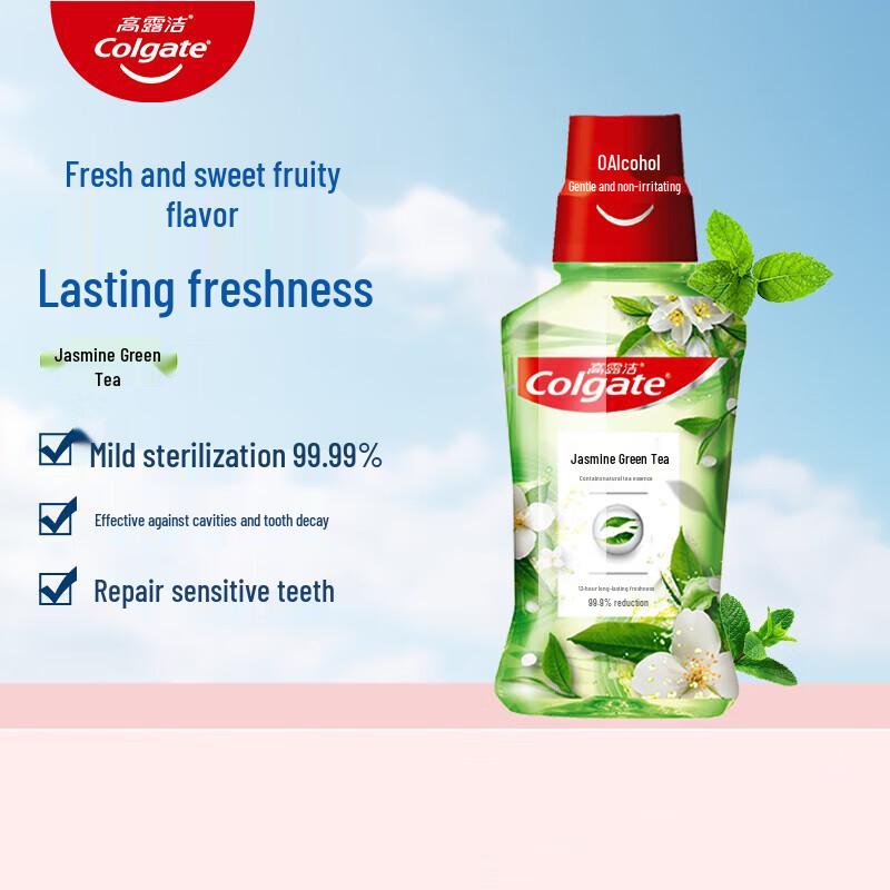 Colgate Jasmine Green Tea Fresh Breath Mouthwash