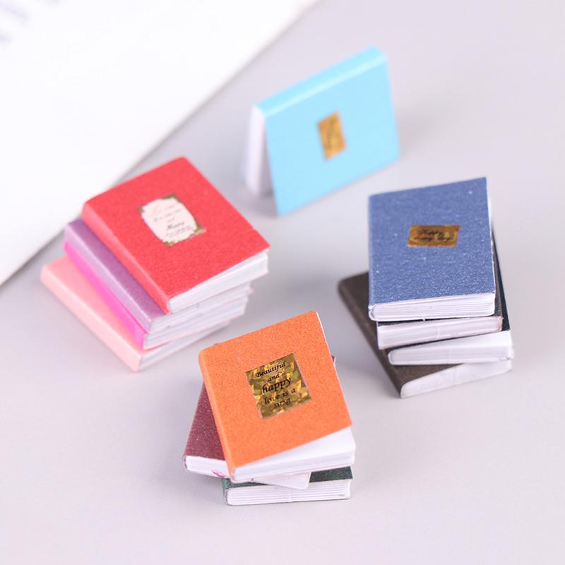 12 buc/set 1:12 Dollhouse Miniatura Carte Model Caiet Casa Papusi Studiu Decor