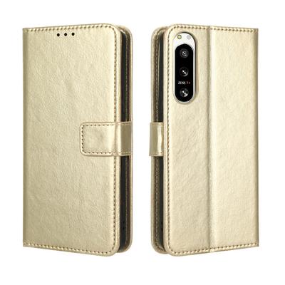 FLIP PU-Lederhülle für Sony Xperia 1 10 V 5 IV Ace III Pro-I 5 1 10 III Magnetkartenhalter Standhülle Tasche