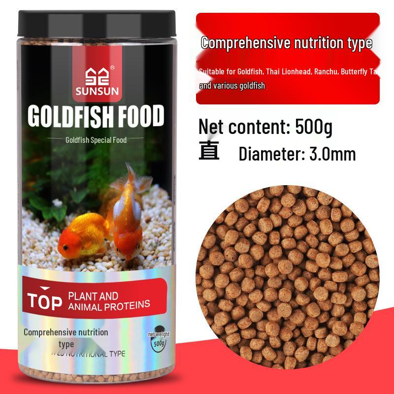 Color Enhancing Fish Food for Koi, Goldfish, and Tropical Ornamental Fish