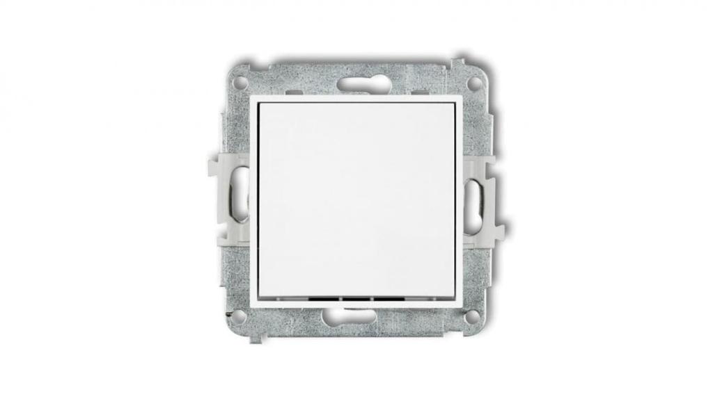 Mini Stair Switch Mechanism (One Key Without Pictogram) Matt White 25Mwp-3.1