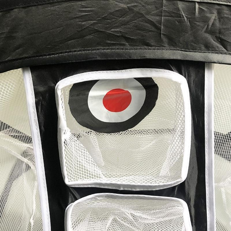 Golf Übungs-Schlagnetz Faltbares Golf Übungsnetz Golf Schlagnetz Golf Trainingsnetz für Drinnen Draußen Hinterhof