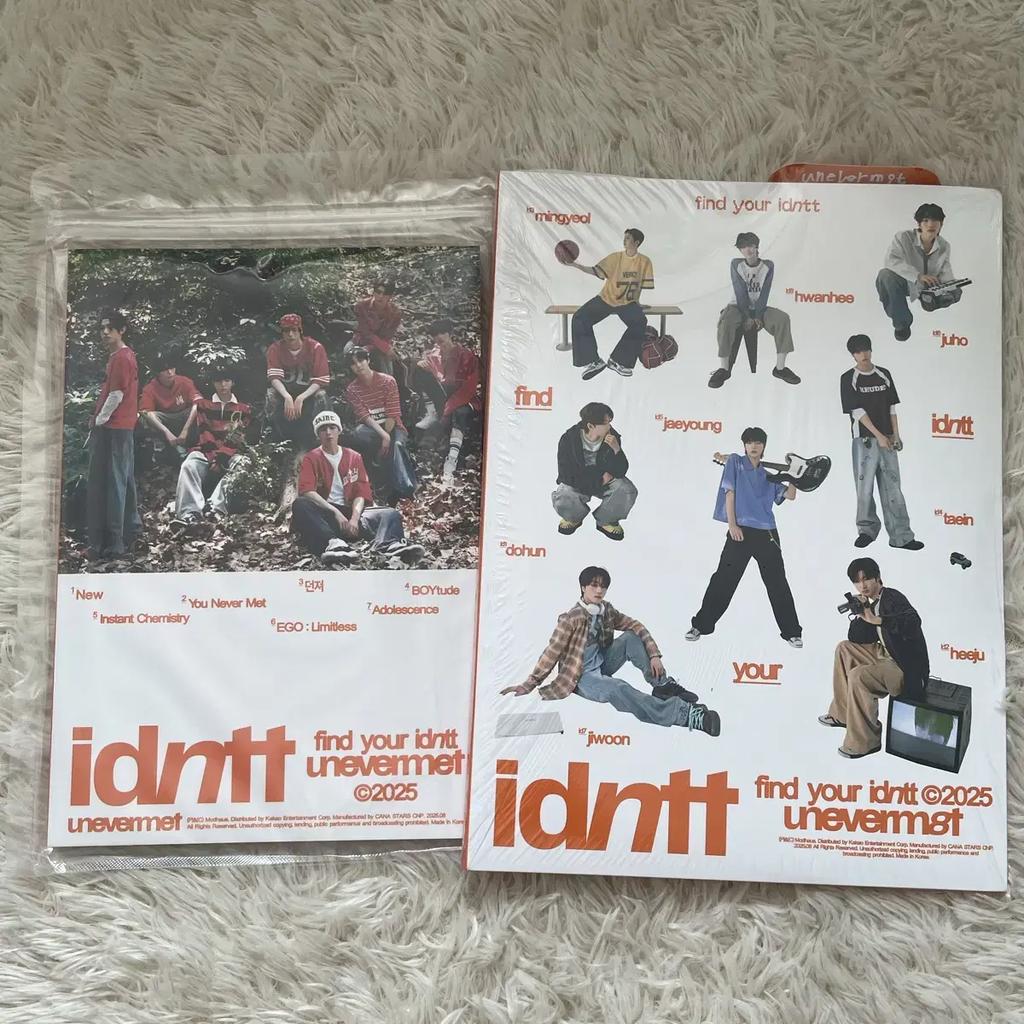 Idntt Unevermet Album Sealed Set