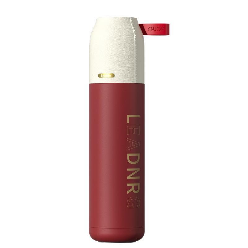 

Большая бутылка для воды Termos, 530 мл, термос из нержавеющей стали, кофейная чашка, дорожная термокружка, бутылки, стакан, термоизоляция 350ml красный