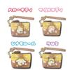 Hatayama Shoji Sanrio Reel Pass Pouch with Honeybee and Hello x 34203275 Pocket, Kitty, Approx. H7.5 W11.5cm,