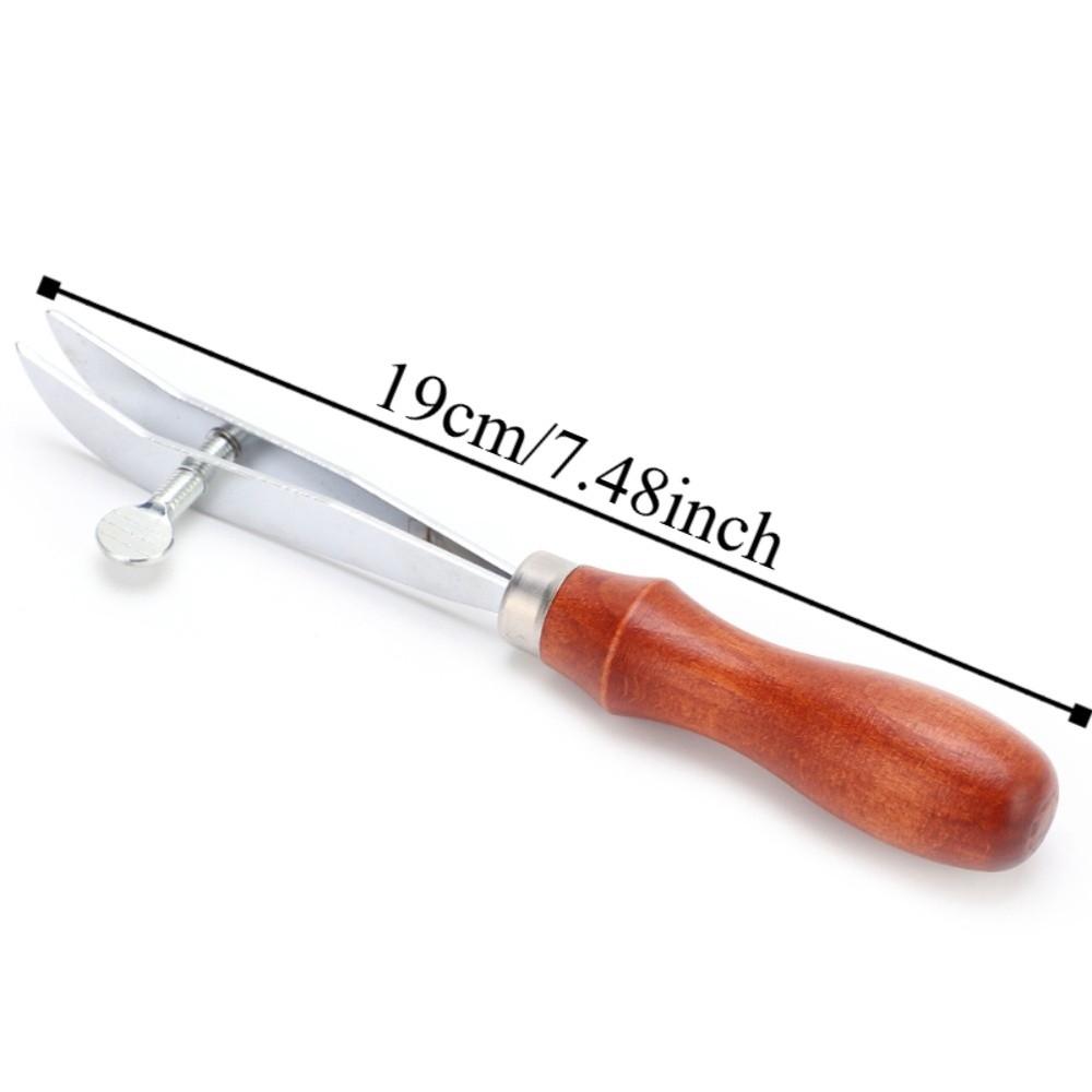7.5 inch Leather Creaser Width Adjustable Leather Craft Tool  for DIY Leathercraft Projects