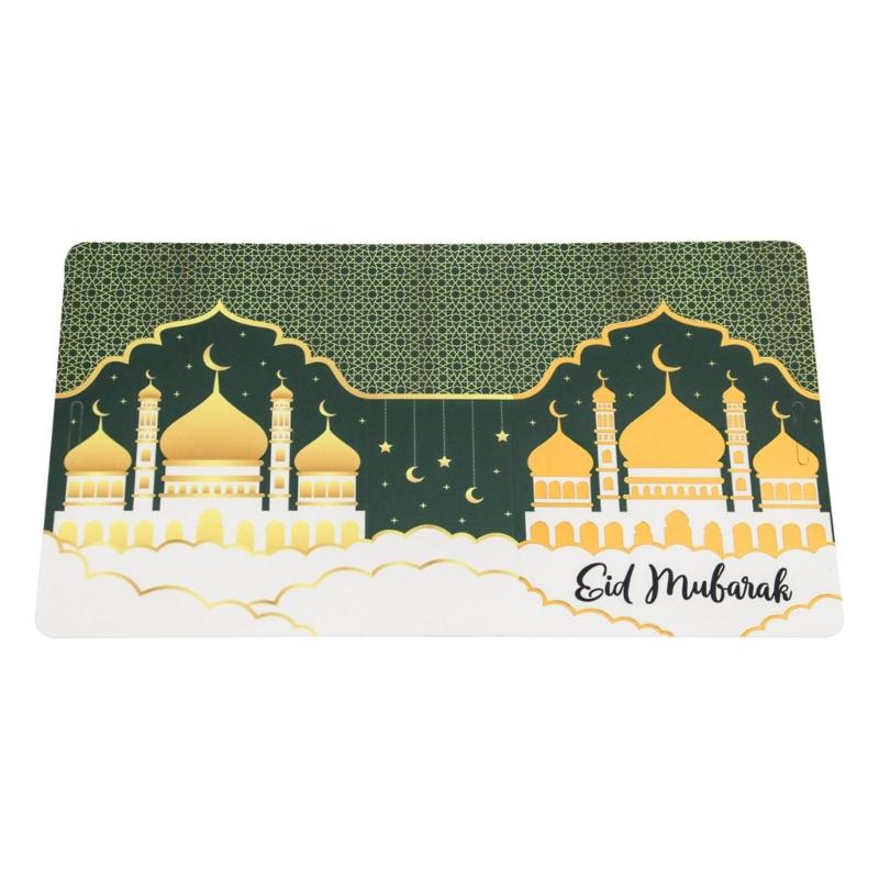 50Pieces Book Shape Eid Candy Boxes 5x3.5x1.5Inch Party Treat Boxes Candy Cookie Bags For Candies And Cookie Packaging