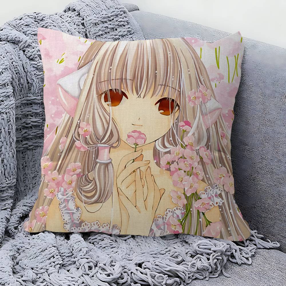 Cute Anime C-Chobits Cartoon pillow cover sofa cushion cover home room decoration children gift