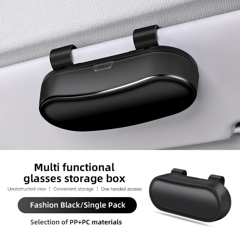 Fashion New Style Car Interior Glasses Box Glasses Case For Volvo XC60 S60 V40 V50 V60 S80 S40 C30 AWD C70 S40 S60 S80 S90