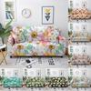 Elastic Sofa Cover For Living Room Sunflower Print Seater Flower Printed Couch Cover Sectional Sofa Protector Home Decor