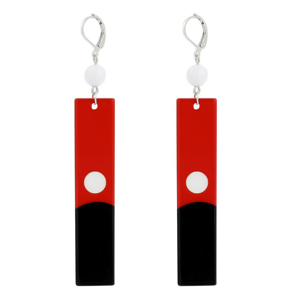 Anime Acrylic Pendant Dangle Earrings Cosplay Props for Women Men Jewelry Accessories