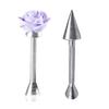 Aluminum Alloy Cake Piping Rod Pastry Icing Stick Baking Cone Decorating Tool