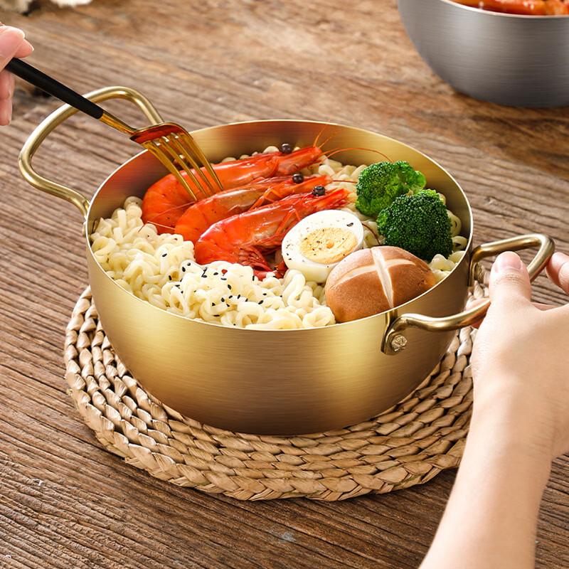 

ZISIZ Korean Style Stainless Steel Ramen Pot