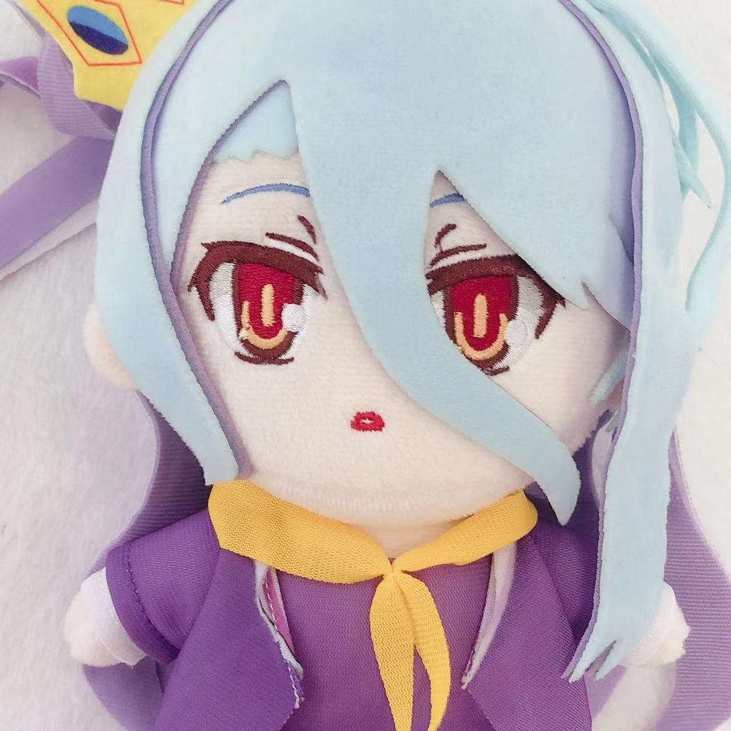 NO GAME NO LIFE Plush Toy Lolita Cosplay Stuffed Dolls Shiro Violet Evergarden Plushie Figures Pillow Birthday Christmas Gifts