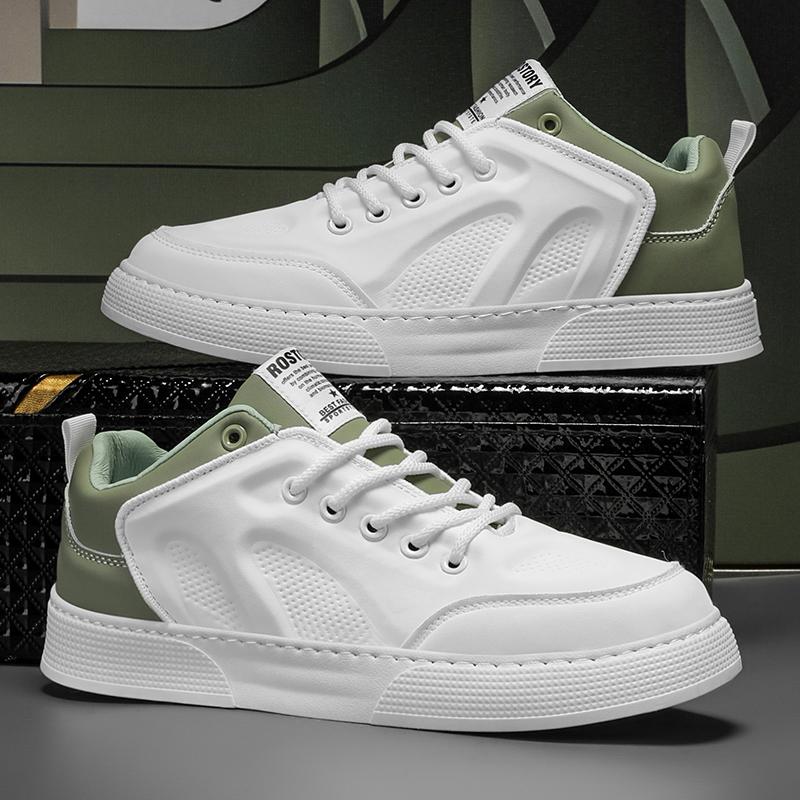 

Туфли на плоской подошве мужские 2024 года новые осенние увеличивающие рост прогулочные туфли универсальные корейские версии модные черные рабочие и повседневные туфли 39 красный