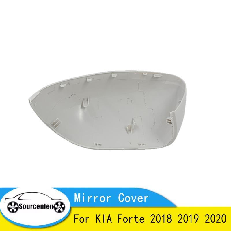 Left Right Exterior Rearview Mirror Cover Without Lights For KIA Forte 2018