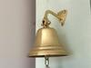 Vintage Solid Brass Ship Bell 4 Inch, Nautical Wall Hanging Decor, Marine Maritime Bell, Antique Coastal Home Accent, Rustic Boat Bell Gift