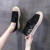 Fashion Elegant Sexy Women Shoes Summer New Round Toe Flat Shoe Fashion Versatile Women's Casual Shoes Comfort Non Slip Women Mesh Shoe