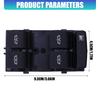 26211277 26211281  Electric Window Switches Panel, 12V Replacement Assembly with Four Window Buttons, Lock Function