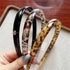 Resins Leopards Hair Hoop Cartoon Styles Headbands Softable Unique Hair Hoop for Girls and Women