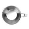 Stainless Steel Camping Sierra Cup Stackable Portable Stainless Steel Sierra Cup with Scale and Handle 310ml