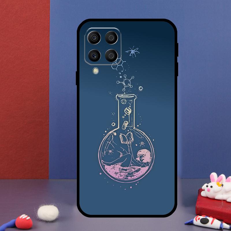 Biology and Chemistry For Samsung Galaxy M12 M13 M33 M23 M53 M15 M55 M31 M51 M14 M34 M54 M20 M32 M52 Phone Case