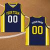 Performance Basketball Jersey Free Diy Custom Name Number Sleeveless Quick Dry Uniform Game Competition Training Sports Tees