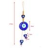 Bead Handmade Craft Car Hanger Decoration Blue Eye Key Chain Demon Eye Pendant Home Wall Hanger