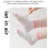 Girls' Summer Mesh Socks - Lightweight and Breathable Short Boat Socks for Spring and Summer