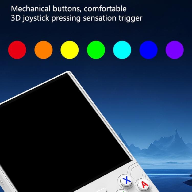 Lightweight Retro Open Source Gaming Handheld System 128GB Storage Smooth Emulation Multiple Platform Emulator Support