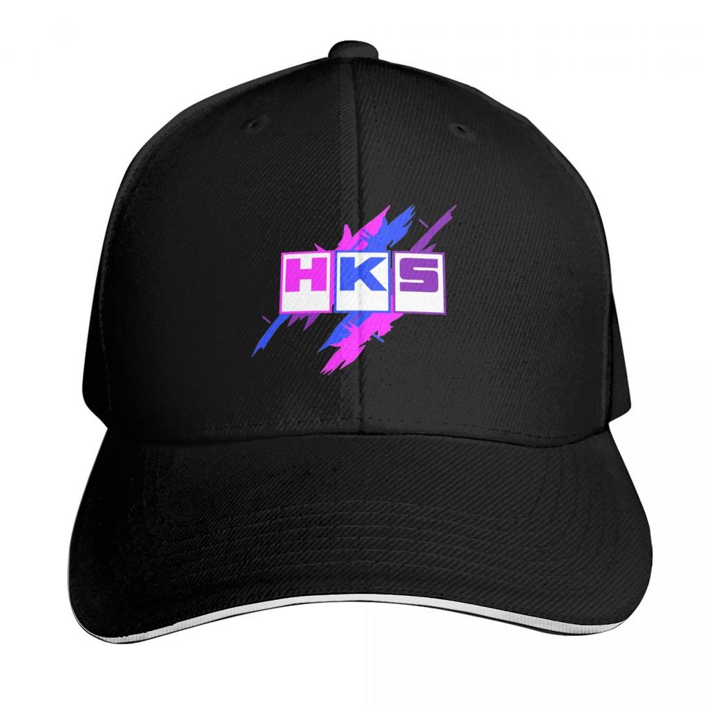 HKS Logo Car JDM Cap Fashion Casual Baseball Caps Adjustable Hat Hip Hop Summer Unisex Baseball Hats Polychromatic