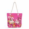 Ballet Print Thick Rope Single-shoulder Beach Bag 7246 CLE