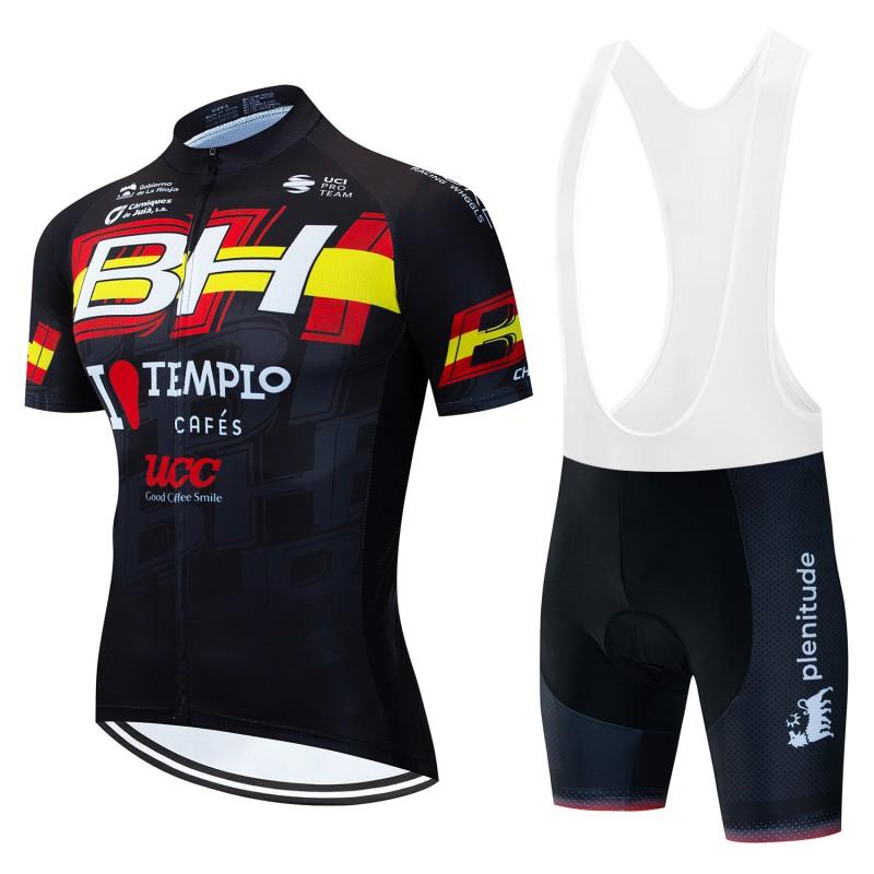 Mens Cycling Jersey Set Breathable Short Sleeve Road Mountain Bike Riding Gear