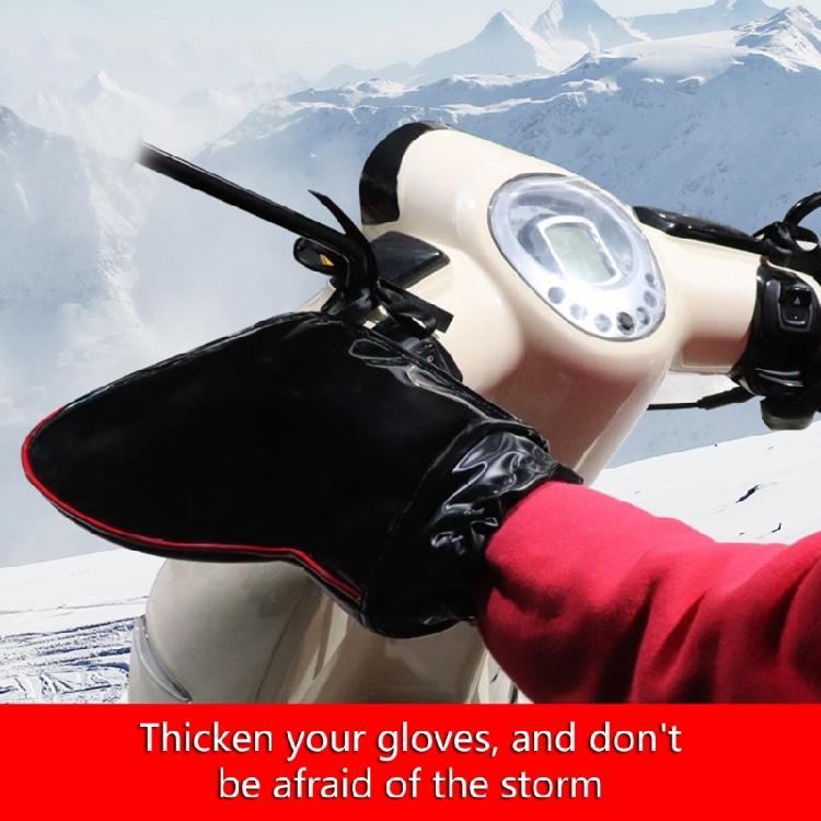 Motorcycles Handlebar Muffs Waterproof  Scooter Thick Warm Grip Muff Hand Warmer