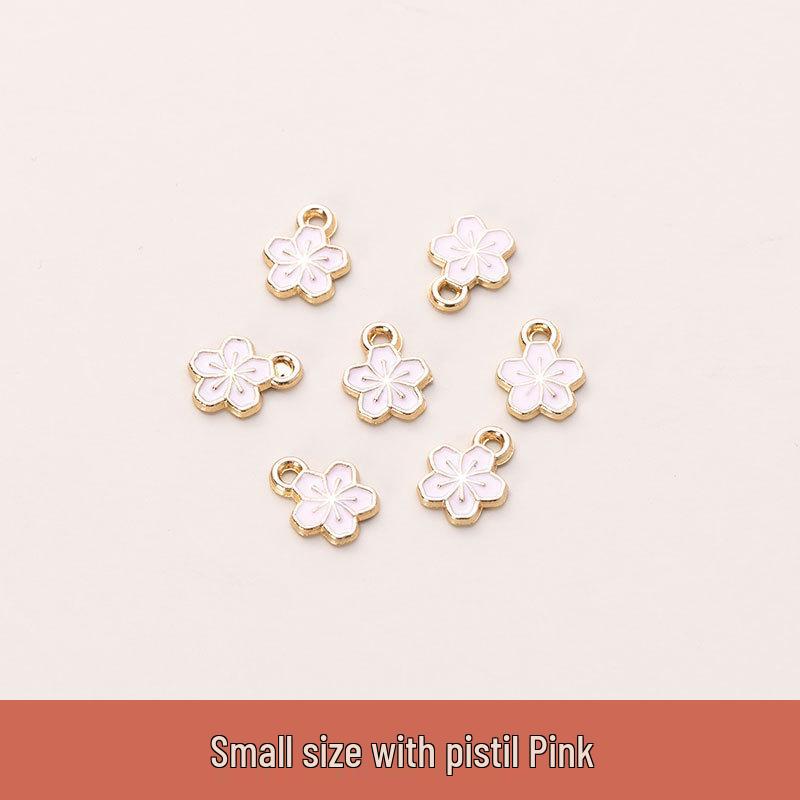 

DIY Gold Alloy Cherry Blossom Pendant & Earrings [10 pieces]