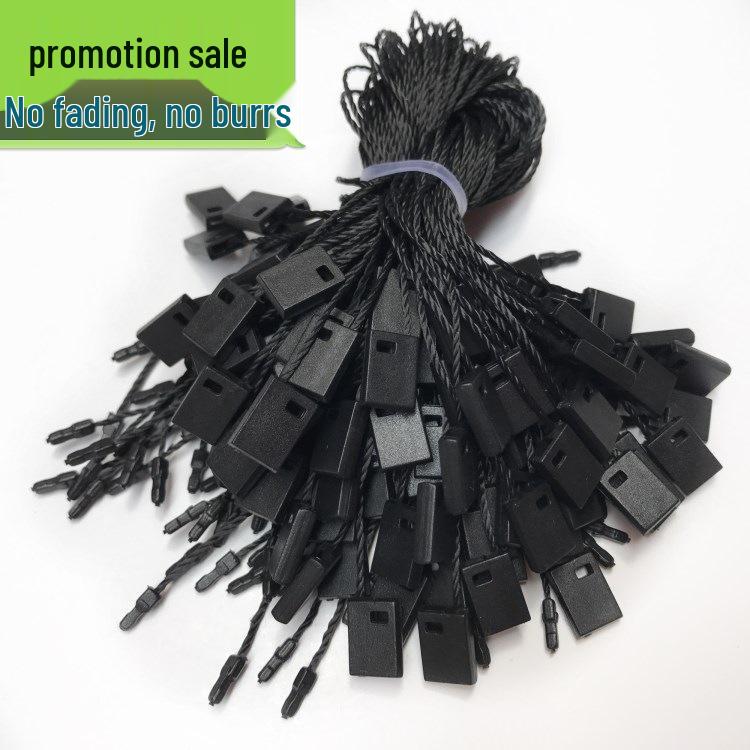 Universal Hand-Woven Square Hang Tag Rope for Clothing Accessories - High Quality In Stock White - 1000 pieces
