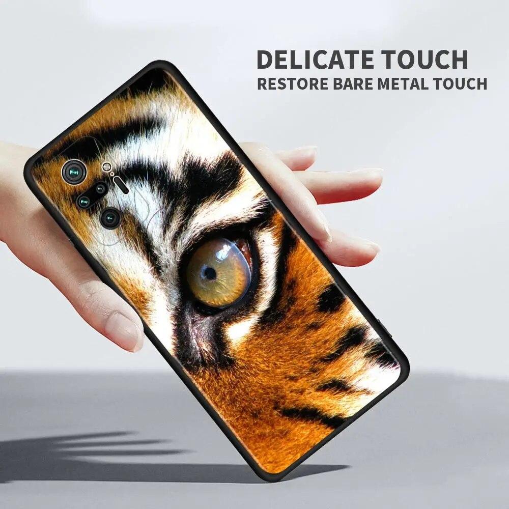 Tiger Leopard Print Panther Handyhülle für iPhone Samsung Galaxy Redmi Xiaomi Oppo OnePlus Note SA 7 8 9 10 11 12 13 14 20 21 22 23 53 54 Pro Ultra