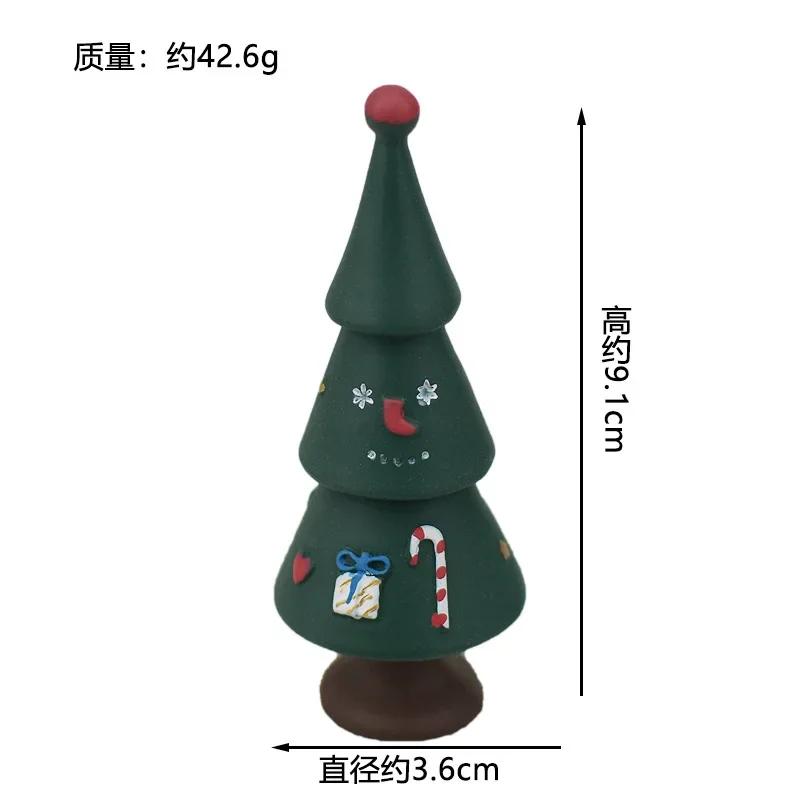 Zakka Japanese Cat Christmas Miniature Scene Props Shooting Office Bookshelf Decoration Collectible Desktop Decorations Gifts