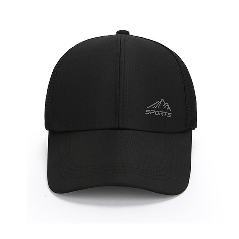 Summer Men's Baseball Cap Breathable Sunshade Sunscreen Cap Sports Net Cap